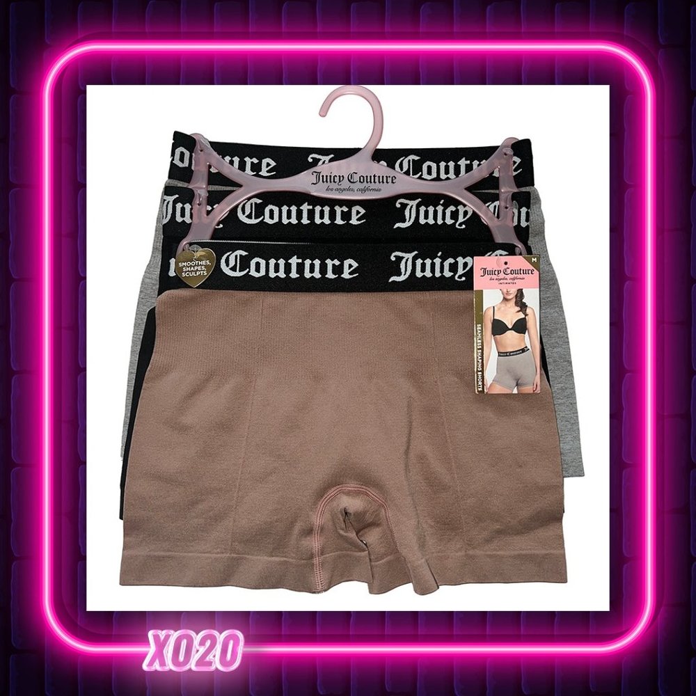 Juicy Couture Sculpting Shorts | set of 3 | Med